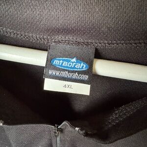 Black Men's Bicycle Jersey 4XL